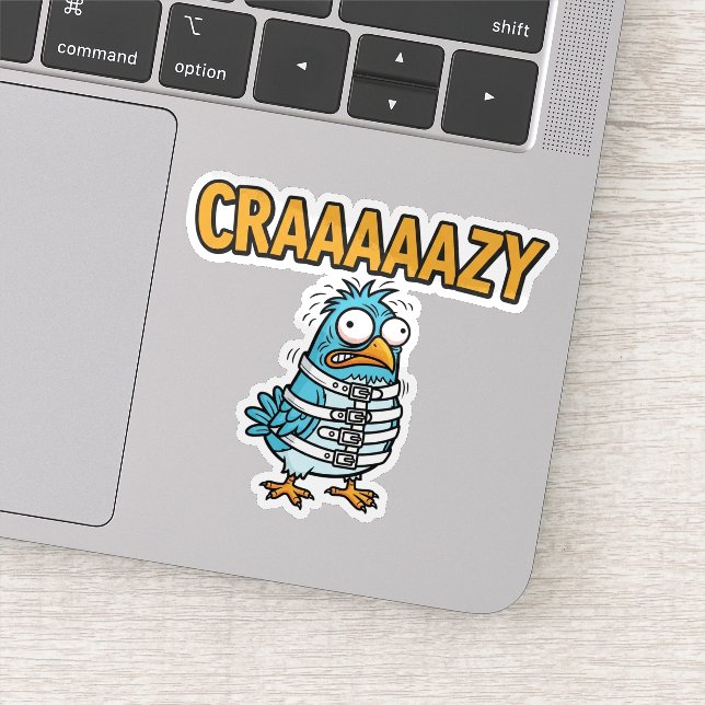 Adesivo Crazy Bird Sticker (Detalhe)