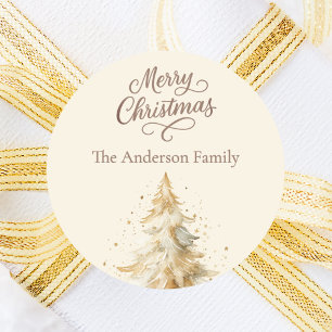 Adesivo Cream mocha — Natal