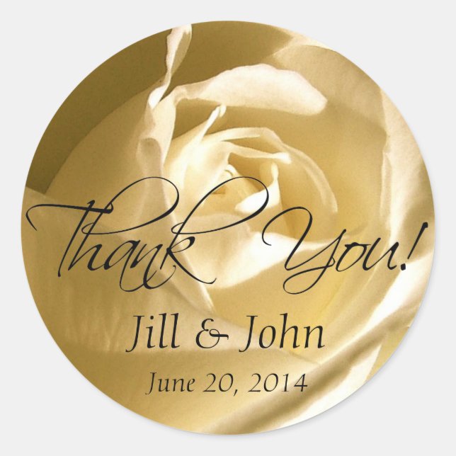 Adesivo Cream Rosa Obrigado Vencendo Favor Stickers (Frente)