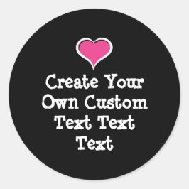 Adesivo Create your own custom text