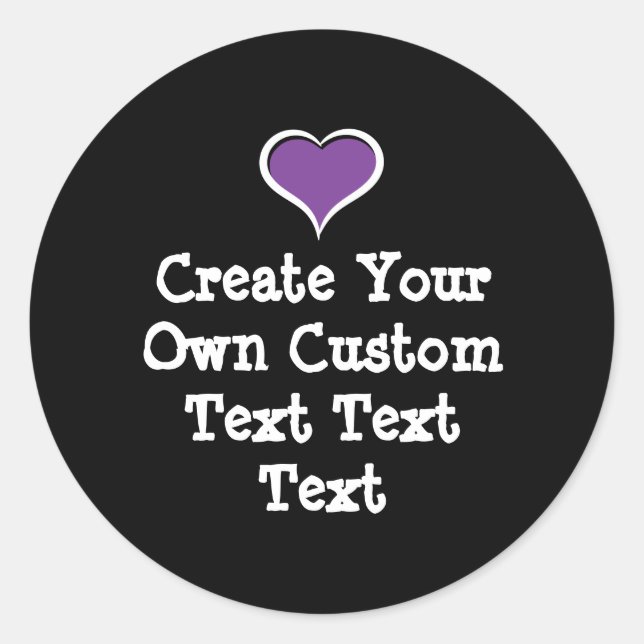 Adesivo Create your own custom text (Frente)