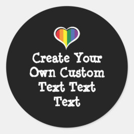 Adesivo Create your own custom text