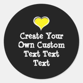 Adesivo Create your own custom text