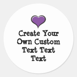 Adesivo Create your own custom text white Bkgd Ver