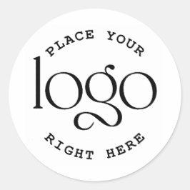 Adesivo Create Your Own Logo Custom Business Modern White