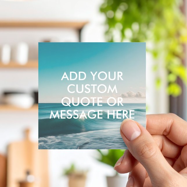 Adesivo Create Your Own Quote (Criador carregado)