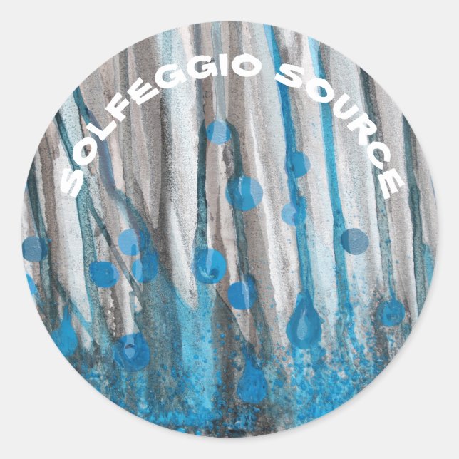 Adesivo Creative Frequency Sticker - Fonte Solfeggio (Frente)