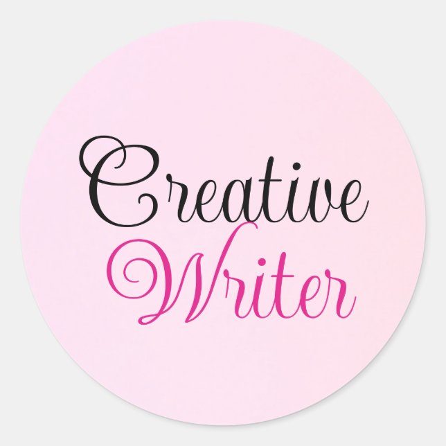 Adesivo Creative Writer Pastel Pink (Frente)