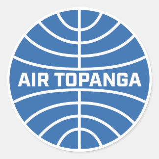 Adesivo Creekrat Cartoons Topanga Airlines Decal