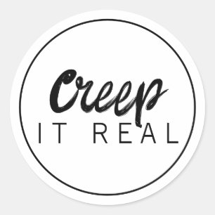 Adesivo Creep It Real Halloween