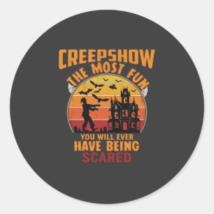 Adesivo Creepshow Halloween Zumbi Casa Assombrada Pôr do S