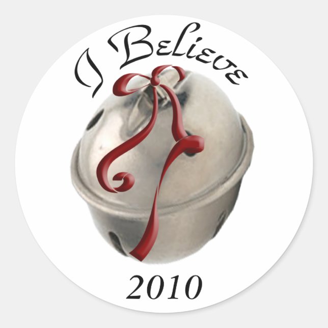 Adesivo Creio que Reindeer Bell Stickers (Frente)