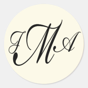 Adesivo Creme feito sob encomenda e selo marrom do