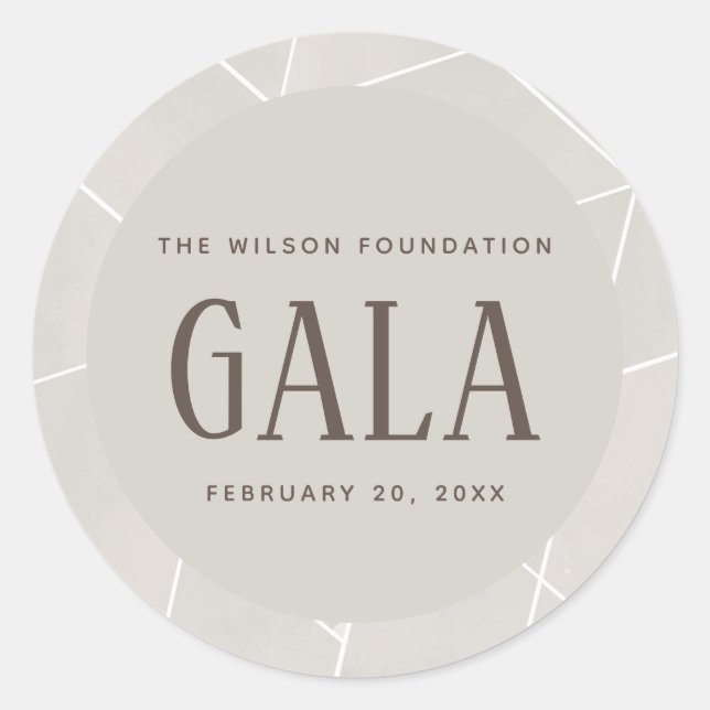 Adesivo Creme Watercolor Gala Geométrica (Frente)