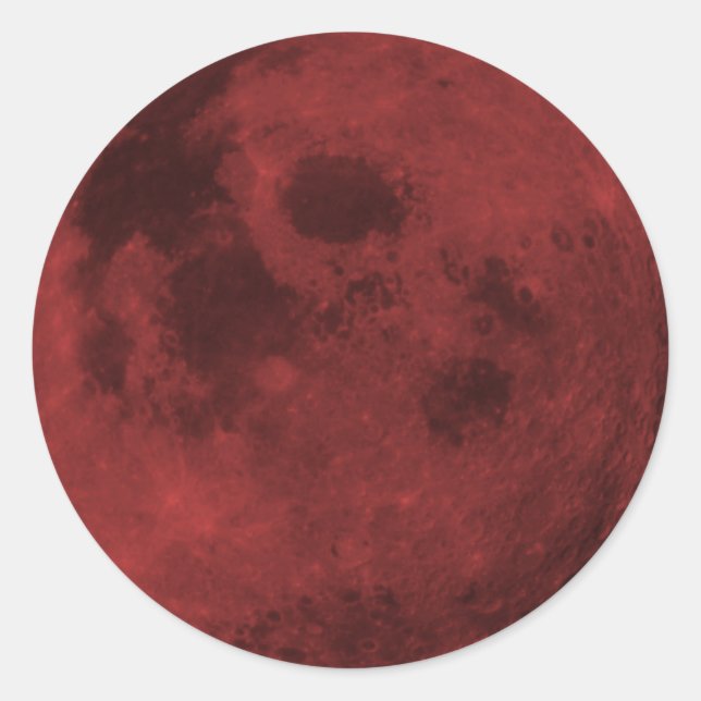 Adesivo Cremson Moon Stickers (Frente)