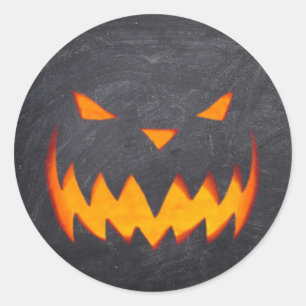 Adesivo Crepúsculo Hollow Halloween Jack o'Lantern Sticke