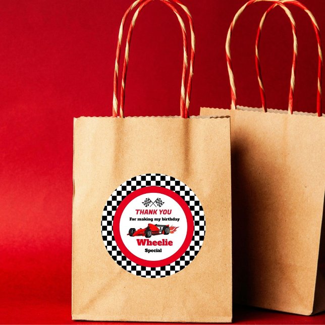 Adesivo Crescendo dois segundos aniversários de Raça Rápid (Criador carregado)