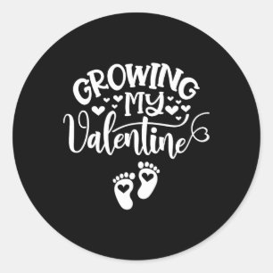 Adesivo Crescendo Minha Gravidez de Valentine Grávida Nova