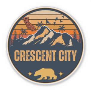 Adesivo Crescent City, Califórnia