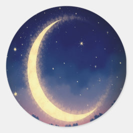 Adesivo "Crescent Moon Sticker Pack - Magical Celestial