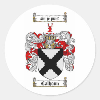 ADESIVO CRESCIMENTO DA FAMÍLIA CALHOUN - CASACO DE ARMAS C