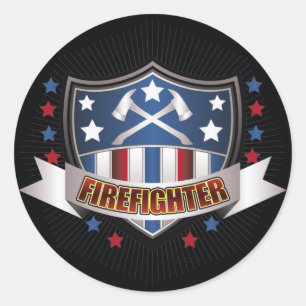 Adesivo Crest Bombeiro