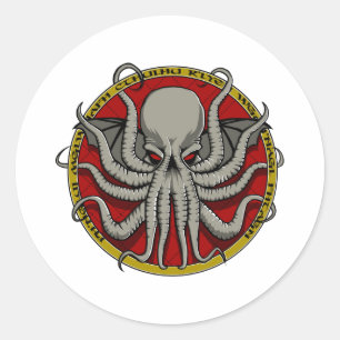 Adesivo Crest Cthulu