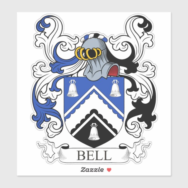 Adesivo Crest da Família Bell (Folha)