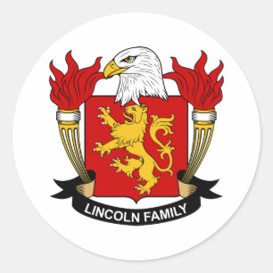 Adesivo Crest da Família Lincoln