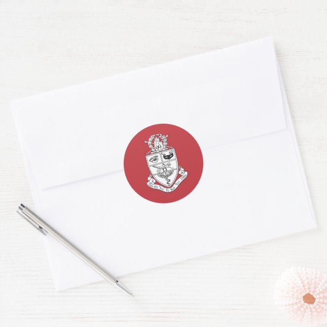 Adesivo Crest da Kappa Psi (Envelope)