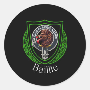 Adesivo Crest do Clã Escocês Baillie