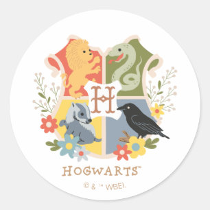 Adesivo Crest HOGWARTS™ Magical Blooms