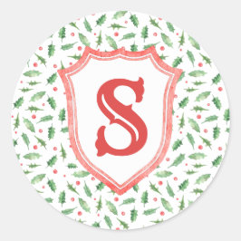 Adesivo Crest Holly Monogramas, com pré-disquete do neto m