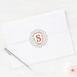 Adesivo Crest Holly Monogramas, com pré-disquete do neto m