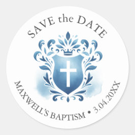 Adesivo Crest Monogramas de Aquarela