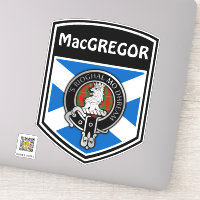 Crest & Tartan Saltire do Clã MacGregor (Editar)