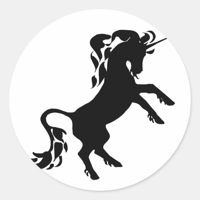 Adesivo Criação de Unicórnio (Frente)