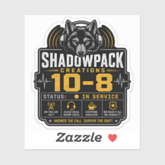 Adesivo Criação ShadowPack 10-8 (Em Serviço) 