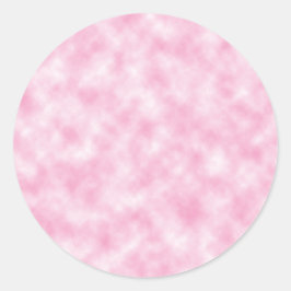Adesivo Criado Design de Nuvens Rosa