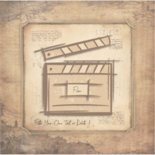 Adesivo Criador de filmes, ator, diretor de cinema, ideia