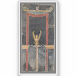 Adesivo Criador desconhecido - Esfinge no chão preto