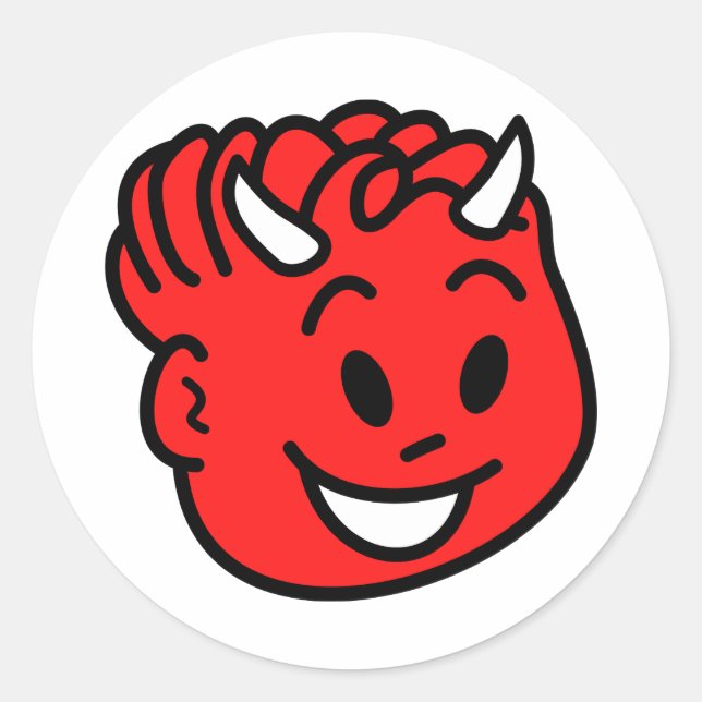 Adesivo Criança diabo (Frente)