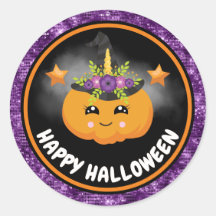 Crianças Bonitas Abóbora e Lágrimas Roxas Feliz Di