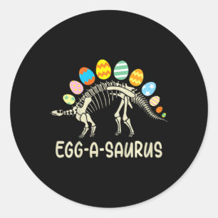 Adesivo Crianças Diversão Eggasaurus Dinossaur Easter Ount