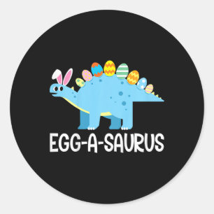 Adesivo Crianças Diversão Eggasaurus Dinossaur Easter Ount