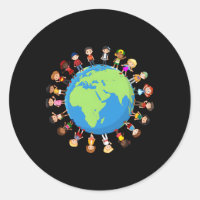 Crianças Do Dia Ao Redor Do Ambientalismo Mundial
