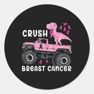 Adesivo Crianças Esmagam Cancer Monstro Dinossauro de Cami