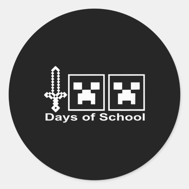 Adesivo Crianças Felizes 100 Dias de Tee Escolar para Cria (Frente)