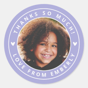 Adesivo Crianças Foto Corações Bonitos Aniversário Fav