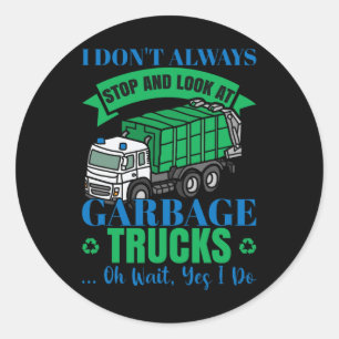 Adesivo Crianças Garge Truck Day